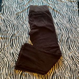 Women’s “Motherhood” maternity pants, corduroy, brown, size medium